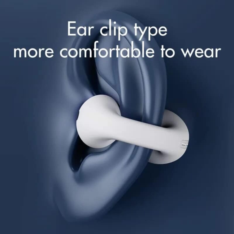 Ambie Sound Earcuffs Pro Upgrade TWS Wireless Earbuds, Bluetooth Earring Earphones, Sport Earbuds, Bone Conduction, Waterproof, Ideal for Women Gold, (WHITE) - Image 4