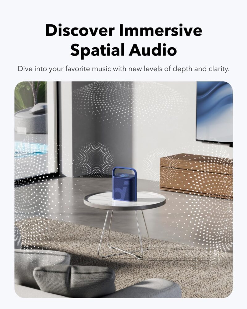 Soundcore Motion X500 Portable Bluetooth Speaker, Powerful Bluetooth Speaker, High Resolution Wireless Sound with Triple Details, 3 Drivers - Image 2