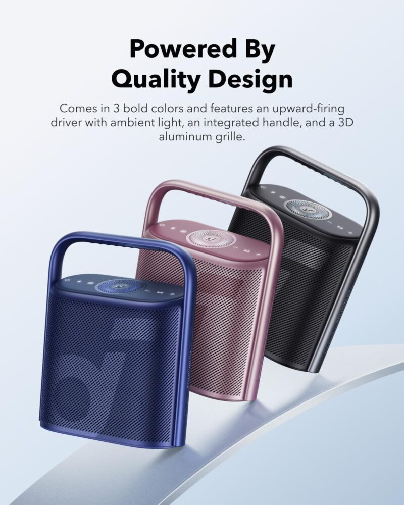 Soundcore Motion X500 Portable Bluetooth Speaker, Powerful Bluetooth Speaker, High Resolution Wireless Sound with Triple Details, 3 Drivers - Image 5
