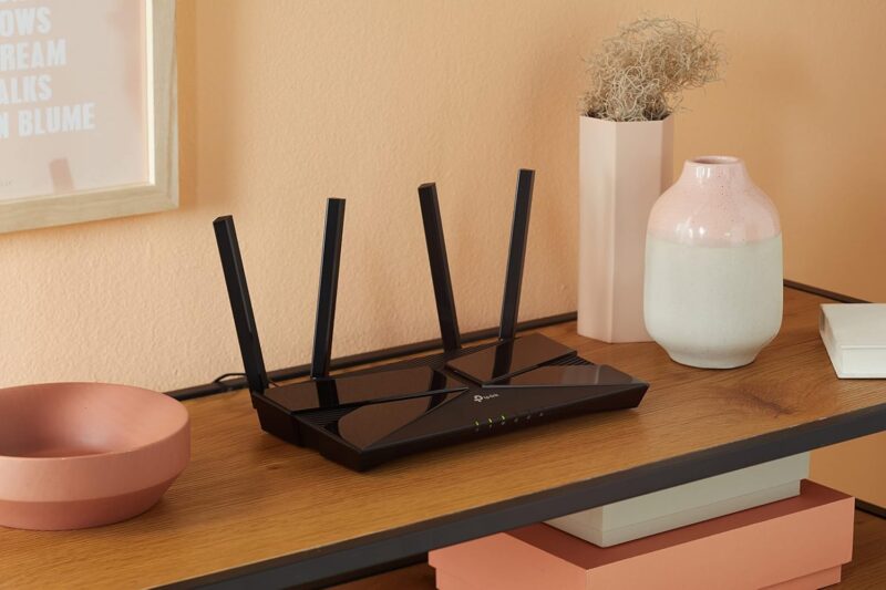 TP-Link Archer AX10 Next-Gen Wi-Fi 6 Router, AX1500 Mbps Gigabit Dual Band Wireless, OneMesh Supported, Beamforming & MU-MIMO, Ideal for Gaming Xbox/PS5/Steam and 4K, Works with Alexa - Image 9