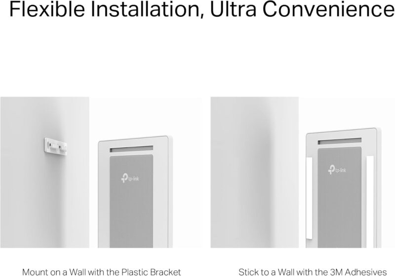 TP-Link AX3000 Wall-Mounted Wi-Fi 6 Router Archer Air R5 | Ultra-Thin & Compact | Dual Band Wi-Fi | Smart Beamforming Antennas | EasyMesh Compatible | Mounting Materials Included | Homeshield, VPN - Image 7