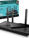 TP-Link Archer AX55 Next-Gen Wi-Fi 6 Router – AX3000 Mbps, Dual-Band Gigabit Wireless Router, OneMesh™ Supported, USB 3.0 Port, Ideal for Gaming & Streaming, Alexa Compatible