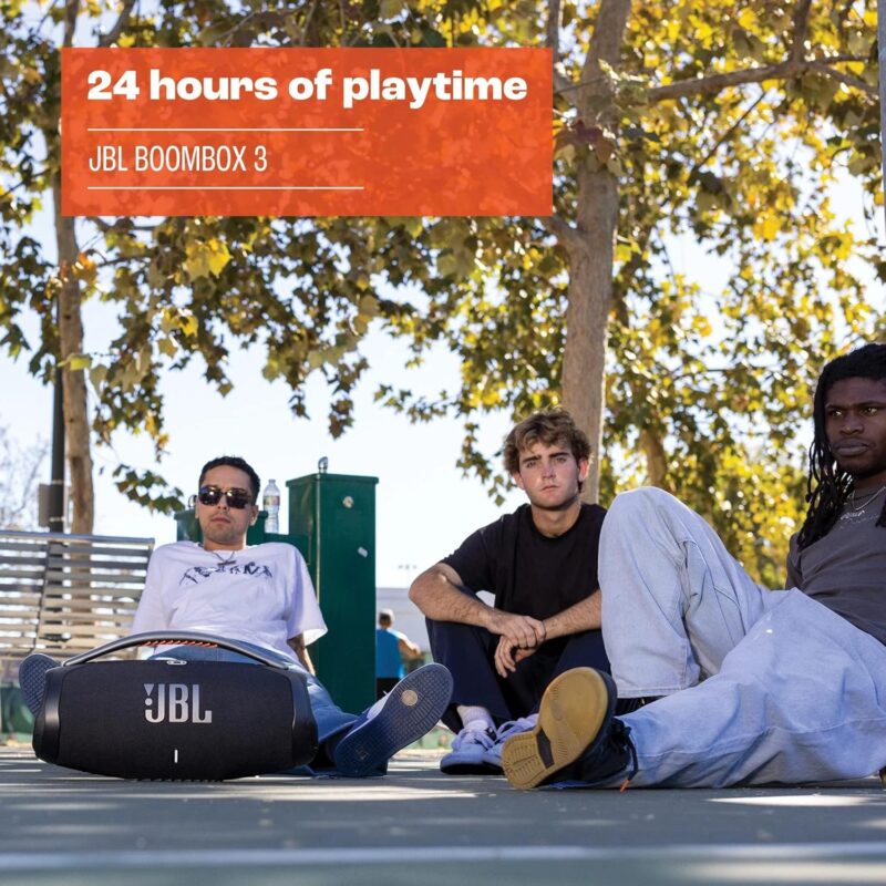 Boombox 3 Portable Speaker With Massive Signature Pro Sound And Monstrous Bass Squad - Image 3