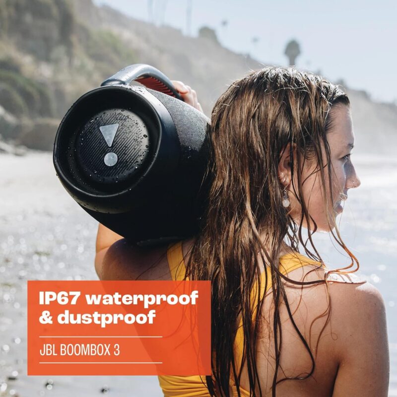 Boombox 3 Portable Speaker With Massive Signature Pro Sound And Monstrous Bass Squad - Image 4