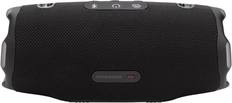 JBL Charge 6 – Portable Waterproof Bluetooth Speaker with Power Bank & Auracast, 28H Playtime, Fast Charging, Drop-Proof Design, Powerful Sound – Black. - Image 2