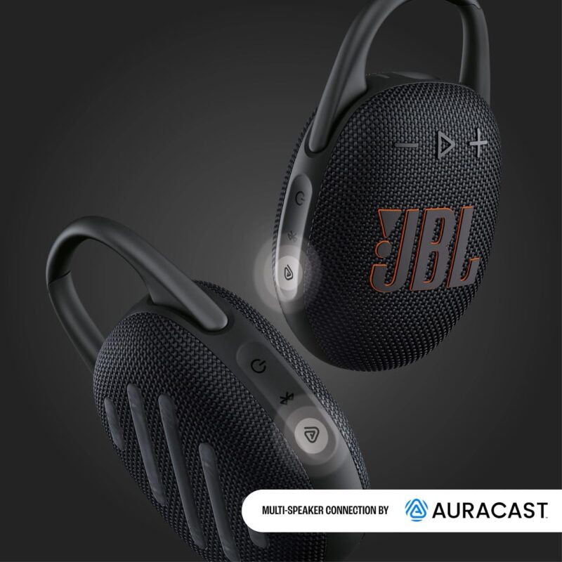 JBL Clip 5 Waterproof Bluetooth Speaker – Ultra-Portable, 12H Playtime, AURACAST (Multi-Speaker Connectivity), JBLCLIP5RED, Red - Image 10