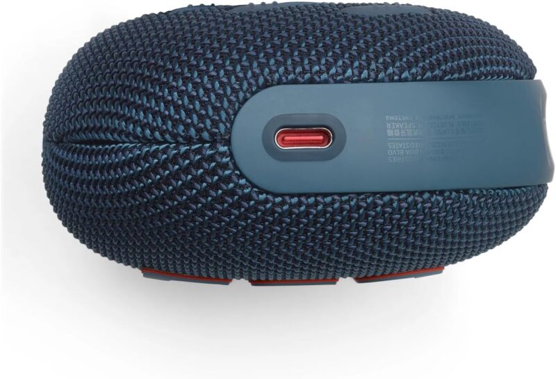 JBL Clip 5 Waterproof Bluetooth Speaker – Ultra-Portable, 12H Playtime, AURACAST (Multi-Speaker Connectivity). JBLCLIP5BLU. Blue - Image 6