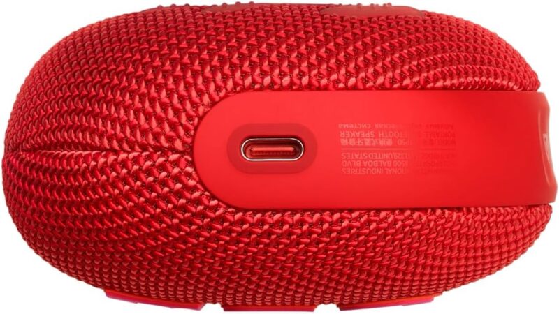 JBL Clip 5 Waterproof Bluetooth Speaker – Ultra-Portable, 12H Playtime, AURACAST (Multi-Speaker Connectivity), JBLCLIP5RED, Red - Image 4