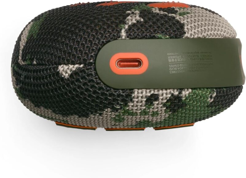 JBL Clip 5 Waterproof Bluetooth Speaker – Ultra-Portable, 12H Playtime, AURACAST (Multi-Speaker Connectivity), JBLCLIP5SQUAD, Squad - Image 3