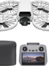 DJI Flip Fly More Combo With RC 2 Screen Remote Controller, 4K UHD Camera Drone for Adults, Palm Takeoff, 3 Batteries for 93-Min Flight Time, MOIAT Certified