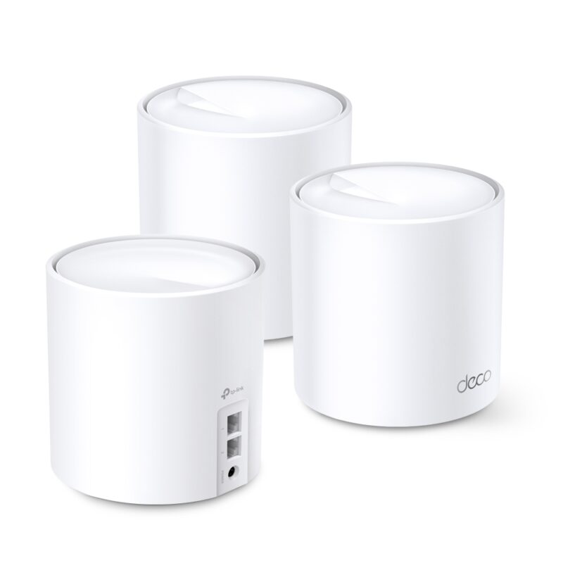 TP-Link AX1800 Whole Home Mesh Wi-Fi 6 System - Covers up to 5800 Sq.Ft, Replaces WiFi Routers and WiFi Extenders, Works with Alexa, Deco X20(3-Pack) - Image 2