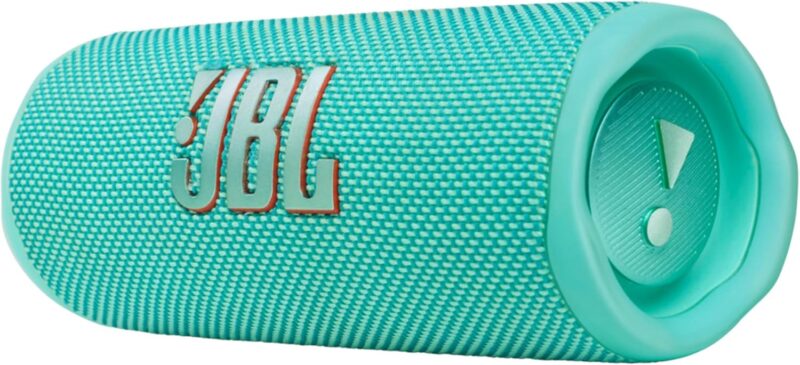 JBL Flip 6 Portable Bluetooth Speaker with 2-way speaker system and powerful JBL Original Pro Sound, up to 12 hours of playtime, in teal