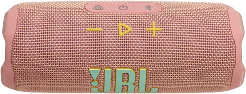 JBL Flip 7 - JBL Pro Sound with AI Sound Boost, up to 16 hours of playtime, multi-speaker connection via Auracast, and waterproof, dustproof, drop-proof design for all adventures – Pink. - Image 3