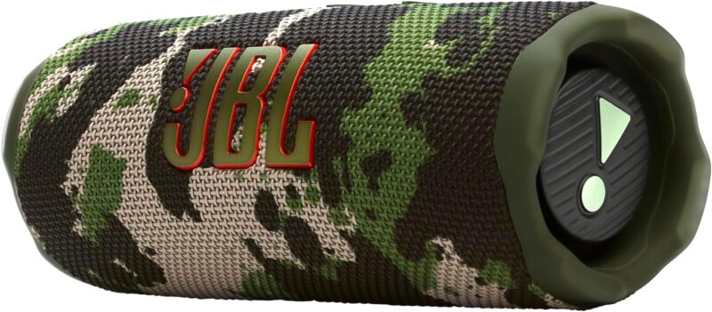 JBL Flip 7 - JBL Pro Sound with AI Sound Boost, up to 16 hours of playtime, multi-speaker connection via Auracast, and waterproof, dustproof, drop-proof design for all adventures – Squad. - Image 3