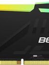 Kingston FURY Beast Black RGB XMP 32GB 6000MT/s DDR5 CL30 DIMM Desktop Gaming Memory Kit of 2 - KF560C30BBAK2-32