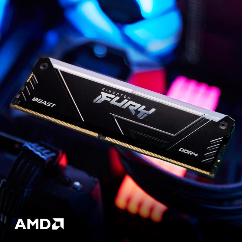Kingston FURY Beast RGB 16GB 3200MT/s DDR4 CL16 DIMM (Kit of 2) Computer Memory KF432C16BB2AK2/16 - Image 5