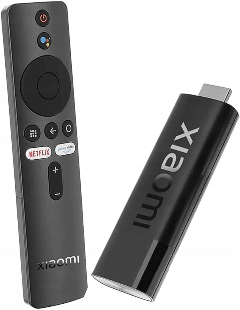 Xiaomi Mi TV Stick 4K Ultra HD Streaming Device Android TV 11 with Google Assistant Voice Remote Control Streaming Media Player Chromecast Built-in 2GB 8GB HDR/AV1/2.4G/5G WiFi/BT 5.2 (2022 Model)
