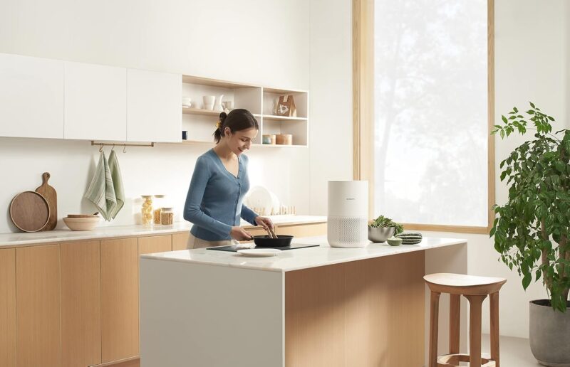 Xiaomi Smart Air Purifier 4 Compact EU works with Ok google、Alexa、Mi home APP Room size 48 m², white, AC-M18-SC - Image 4