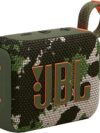 JBL Go 4 - Ultra-Portable, Waterproof and Dustproof Bluetooth Speaker, Big Pro Sound with Punchy bass, 7-Hour Built-in Battery, Made in Part with Recycled Materials (Squad)