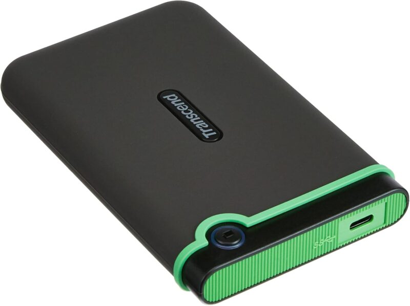 Transcend TS2TSJ25M3C 2TB Storejet 25M3C rugged 2,5inches USB Type C USB 3.1 Gen 1 interface Iron Gray, Black - Image 7