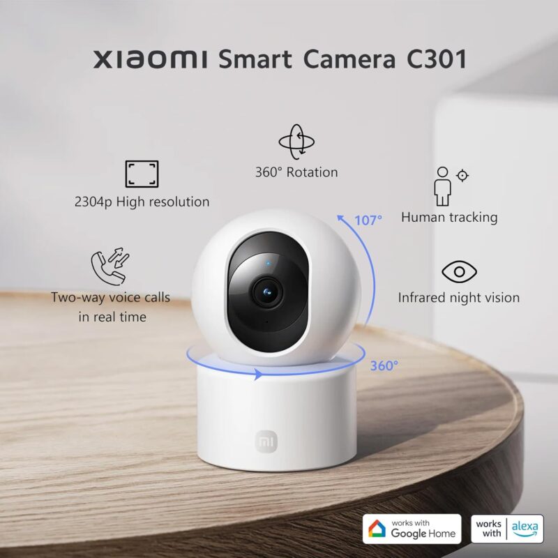 Xiaomi Mi Smart Camera C301 white - Image 2