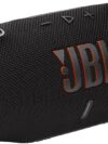 JBL Charge 6 – Portable Waterproof Bluetooth Speaker with Power Bank & Auracast, 28H Playtime, Fast Charging, Drop-Proof Design, Powerful Sound – Black.