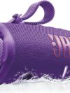 JBL Charge 6 - Portable waterproof and drop-proof Bluetooth speaker with built-in power bank, multi-speaker connection via Auracast, up to 28 hours playtime, fast charging, and powerful sound-Purple