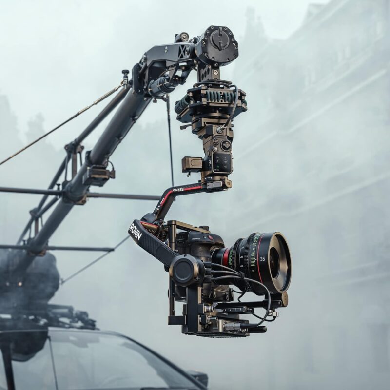 DJI RS 3 Pro Combo - 3-Axis Gimbal Stabilizer for DSLR and Cinema Cameras, Automated Axis Locks, Extended Carbon Fiber Axis Arms, O3 Pro Transmission - Image 6