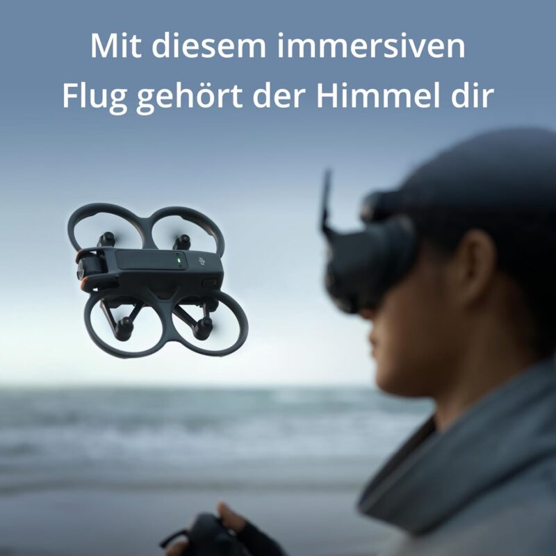 DJI Avata 2 Fly More Pack (3 Batteries), FPV Drone with 4K Camera, One Touch Stunts, Built-in Propeller Guard, Camera Drone with Goggles 3 and RC Motion 3 - Image 3