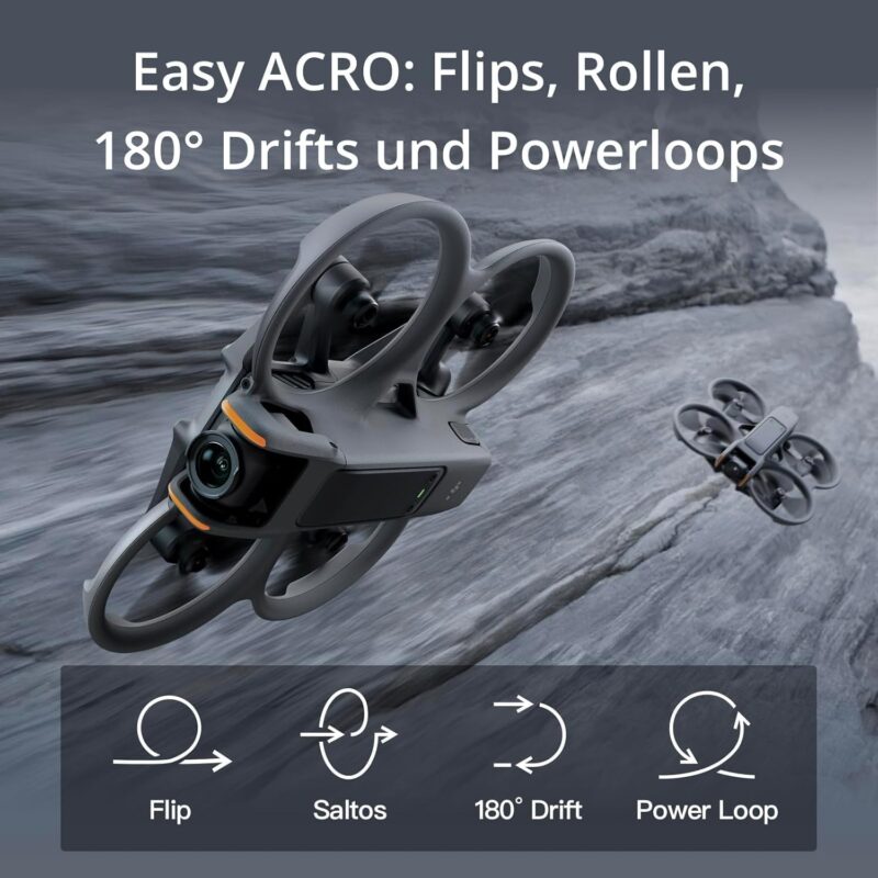 DJI Avata 2 Fly More Pack (3 Batteries), FPV Drone with 4K Camera, One Touch Stunts, Built-in Propeller Guard, Camera Drone with Goggles 3 and RC Motion 3 - Image 5