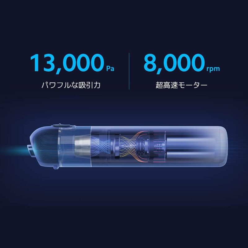 Xiaomi Mi Xiaomi Vacuum Cleaner Mini - Bhr4916Gl - Portable | Powerful | BrUShless Motor | One-Click DUSt Disposal - White"Min 1 year manufacturer warranty" - Image 5