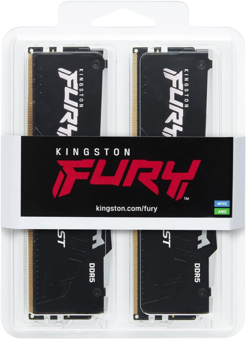 Kingston FURY Beast DDR5 RGB EXPO 64GB (2x32GB) 6000MT/s DDR5 CL36 DIMM Desktop Gaming Memory Kit of 2 - KF560C36BBEAK2-64 - Image 4