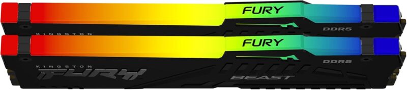 Kingston FURY Beast DDR5 RGB EXPO 64GB (2x32GB) 6000MT/s DDR5 CL36 DIMM Desktop Gaming Memory Kit of 2 - KF560C36BBEAK2-64 - Image 3