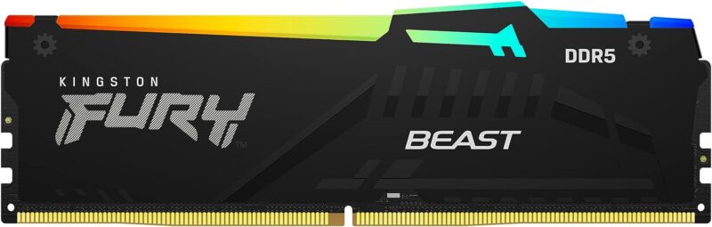 Kingston FURY Beast DDR5 RGB EXPO 64GB (2x32GB) 6000MT/s DDR5 CL36 DIMM Desktop Gaming Memory Kit of 2 - KF560C36BBEAK2-64 - Image 2