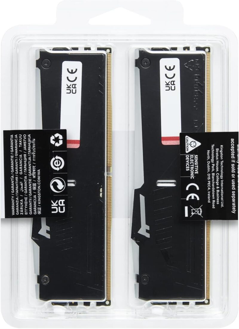 Kingston FURY Beast DDR5 RGB EXPO 64GB (2x32GB) 6000MT/s DDR5 CL36 DIMM Desktop Gaming Memory Kit of 2 - KF560C36BBEAK2-64 - Image 5