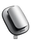 Baseus Car Sun Visor Eyeglasses Clip Holder | Sunglasses, Cards & Ticket Organizer - Silver