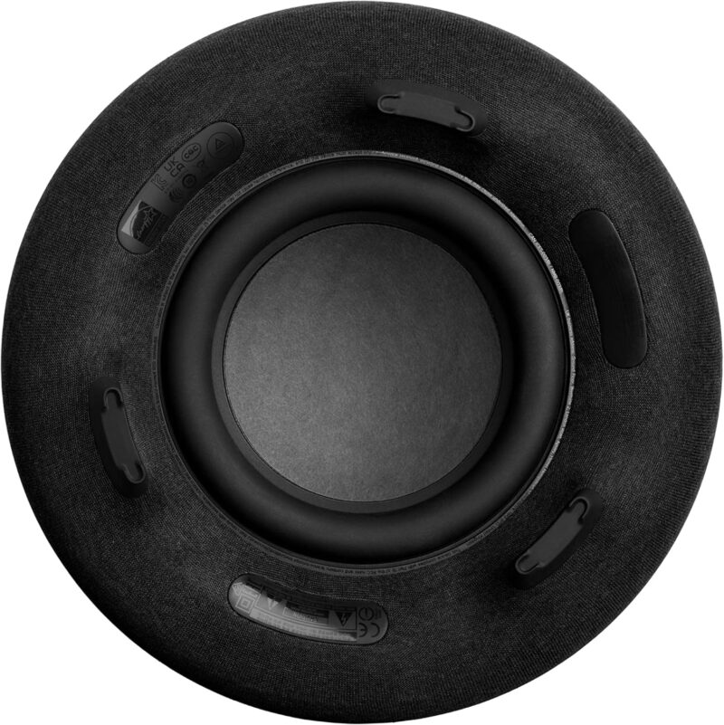 Harman Kardon Aura Studio 4 - Premium Bluetooth Home Speaker with Superior Sound, Diamond-Effect Lighting, and Eco-Friendly Design, HKAURAS4BLKUK, Black - Image 4