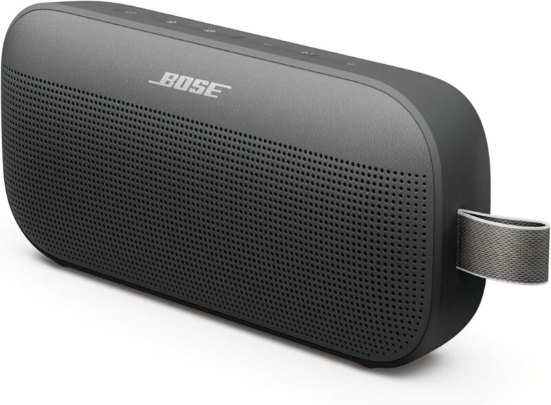 Bose SoundLink Flex Portable Bluetooth Speaker (2nd Gen), Portable Outdoor Speaker with Hi-Fi Audio, Up to 12 Hours Battery Life, Waterproof and Dustproof, Black - Image 7