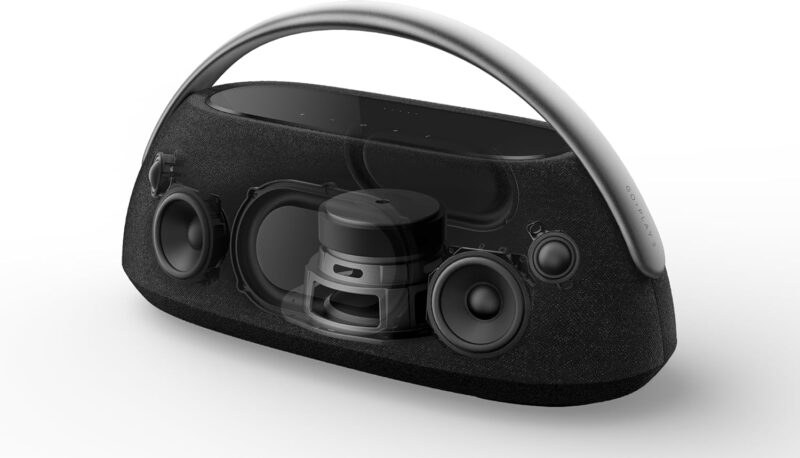 Harman Kardon Go + Play 3 Portable Bluetooth Speaker, Black - Image 2