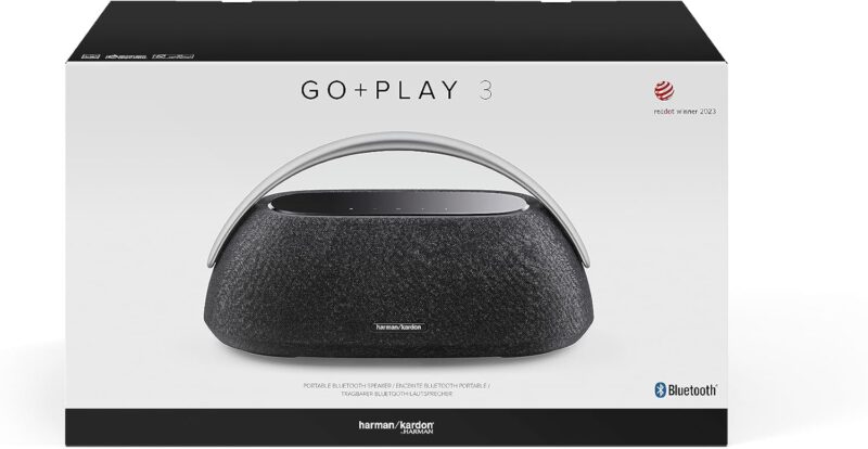Harman Kardon Go + Play 3 Portable Bluetooth Speaker, Black - Image 7