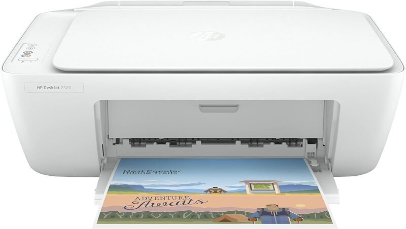HP DeskJet 2320 All-in-One Printer, Color, Printer for Home, Print, copy, scan, Scan to PDF