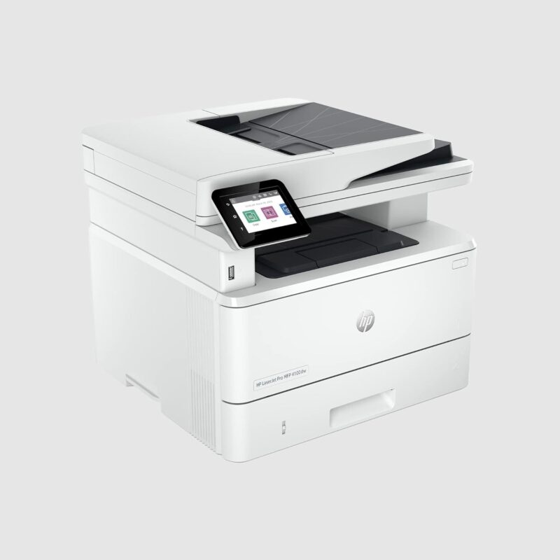 HP LaserJet Pro MFP 4103fdn Printer (2Z628A), Print, Copy, Scan, Fax, White - Image 4