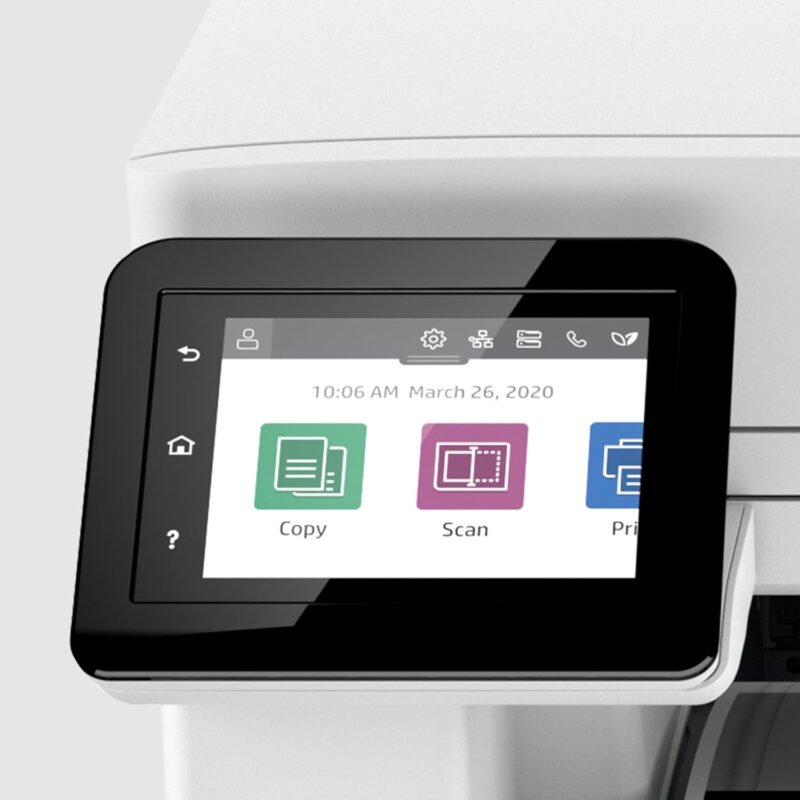 HP LaserJet Pro MFP 4103fdn Printer (2Z628A), Print, Copy, Scan, Fax, White - Image 5