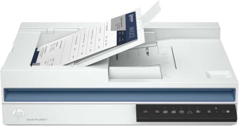 HP ScanJet Pro 2600 f1, Fast 2-Sided scanning and auto Document Feeder