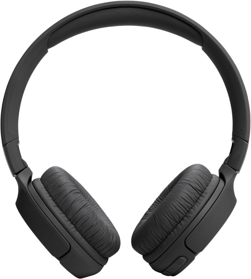 JBL Tune 520BT Wireless On-Ear Headphones, Pure Bass Sound, 57H Battery with Speed Charge, Hands-Free Call + Voice Aware, Multi-Point Connection, Lightweight and Foldable - Black, JBLT520BTBLKEU - Image 6