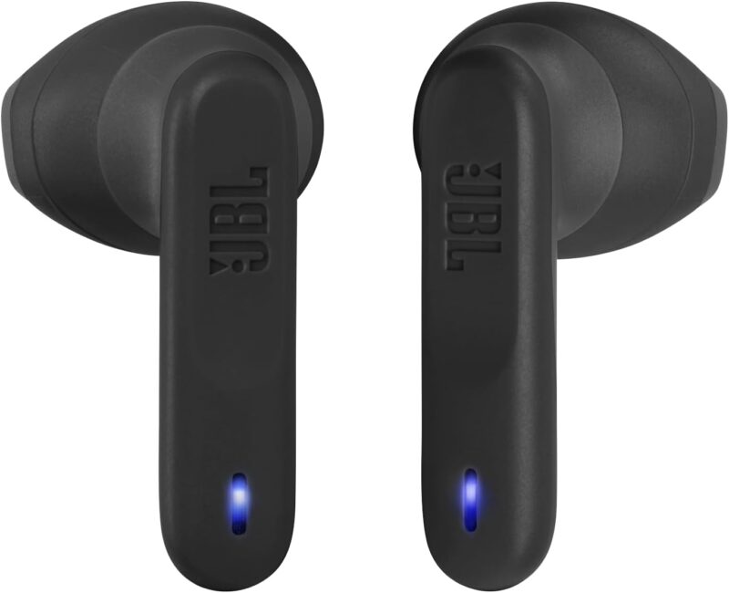 JBL Wave Flex True Wireless Earbuds, Deep Base Sound, Comfortable Fit, 32H Battery, Smart Ambient + Talkthru, Hands-Free Call, VoiceAware, Water and Dust Resistant - Black, JBLWFLEXBLK, Standard - Image 7
