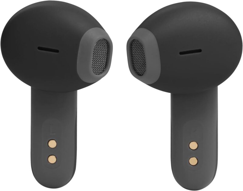JBL Wave Flex True Wireless Earbuds, Deep Base Sound, Comfortable Fit, 32H Battery, Smart Ambient + Talkthru, Hands-Free Call, VoiceAware, Water and Dust Resistant - Black, JBLWFLEXBLK, Standard - Image 6
