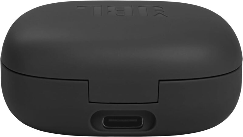 JBL Wave Flex True Wireless Earbuds, Deep Base Sound, Comfortable Fit, 32H Battery, Smart Ambient + Talkthru, Hands-Free Call, VoiceAware, Water and Dust Resistant - Black, JBLWFLEXBLK, Standard - Image 4