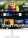Samsung 27CM501 27-Inch FullHD Smart Monitor M5 With HDMI,USB Hub,Wifi,Bluetooth -White