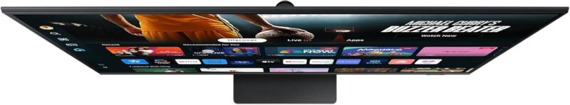 Samsung M7 2024 Smart Monitor 32" VA 4K UHD M70D Smart Screen With Speaker,HDMI,USB-C,USB Hub,WiFi, Black|LS32DM702UMXUE - Image 5